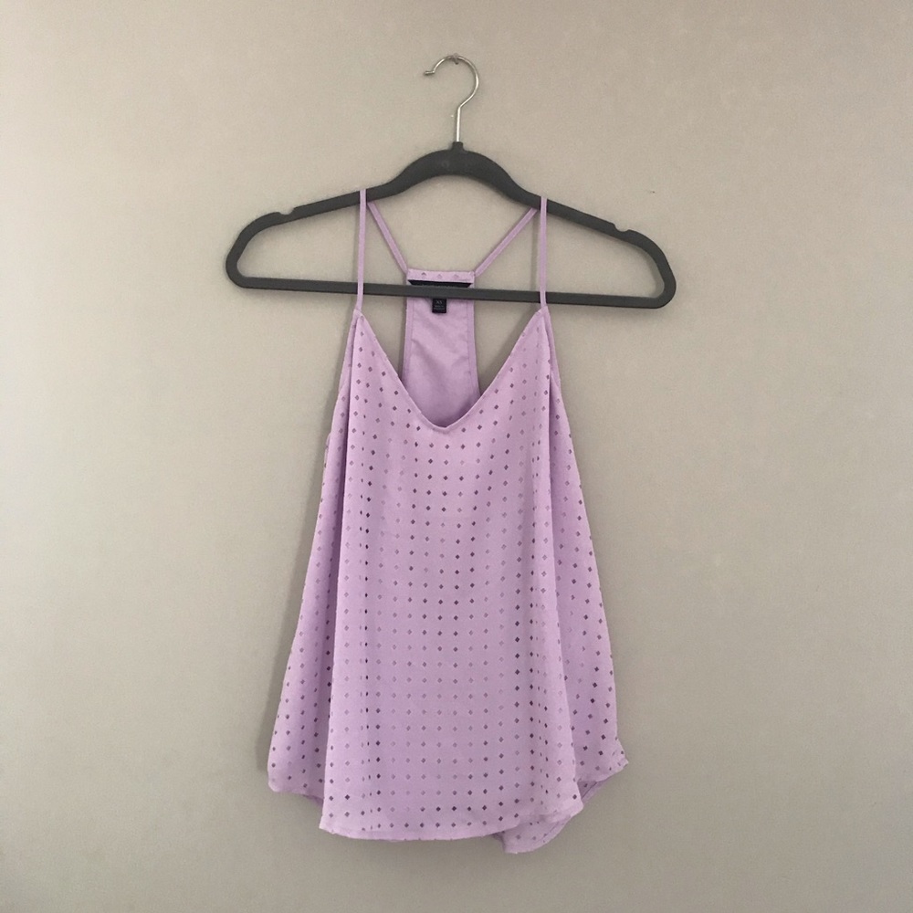 Banana Republic Factory Lilac Tank Blouse Size S